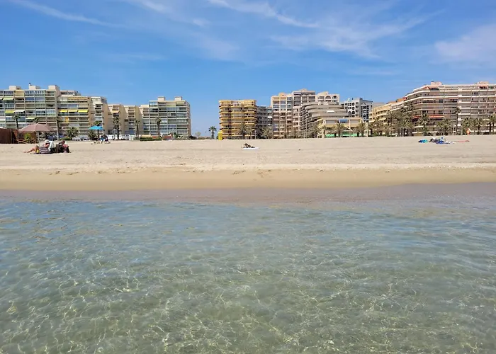 - T2 - 6 Pers - Garage Ferme - Wifi - Fr-1-794-126 Lägenhet Canet-en-Roussillon