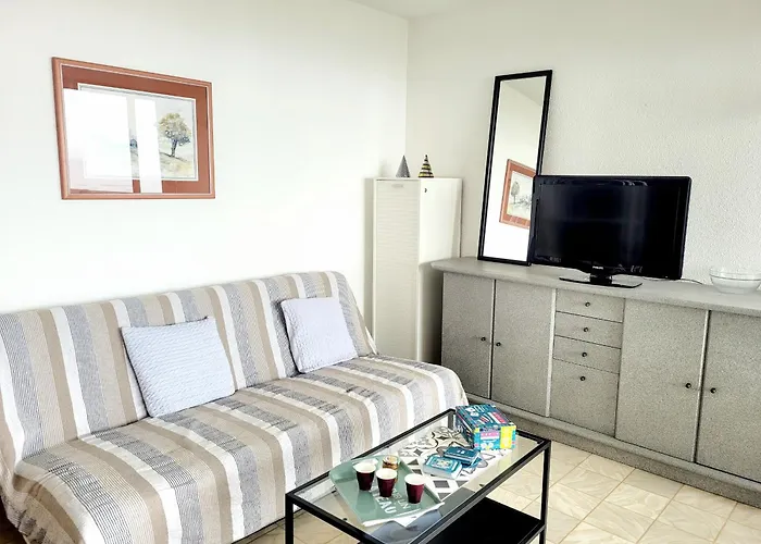 - T2 - 6 Pers - Garage Ferme - Wifi - Fr-1-794-126 Lägenhet Canet-en-Roussillon