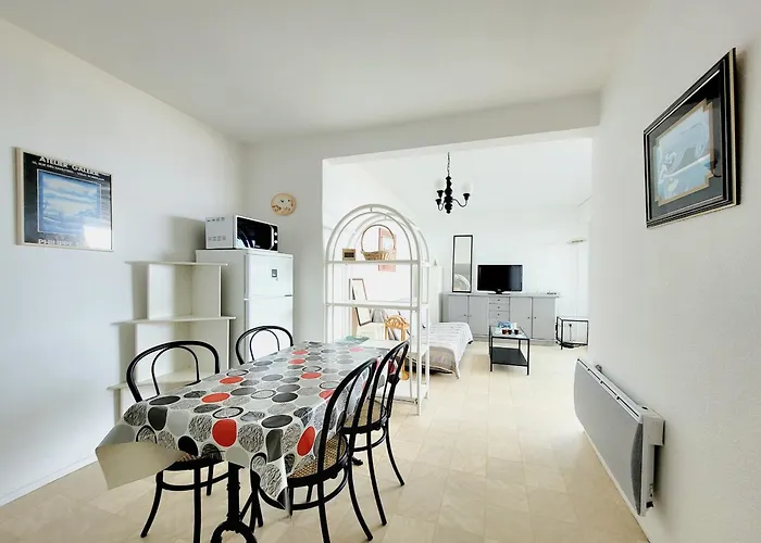 - T2 - 6 Pers - Garage Ferme - Wifi - Fr-1-794-126 * Canet-en-Roussillon
